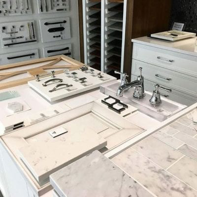 material selection at OakWood Design Centre & Showroom