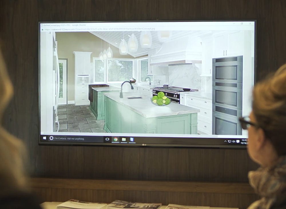 concept-design realistic 3d rendering of a custom design and build project