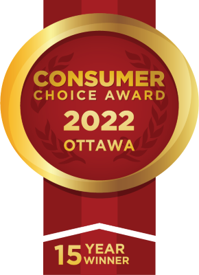 2022 Consumer Choice Award Logo 15-Year_Ottawa_2022