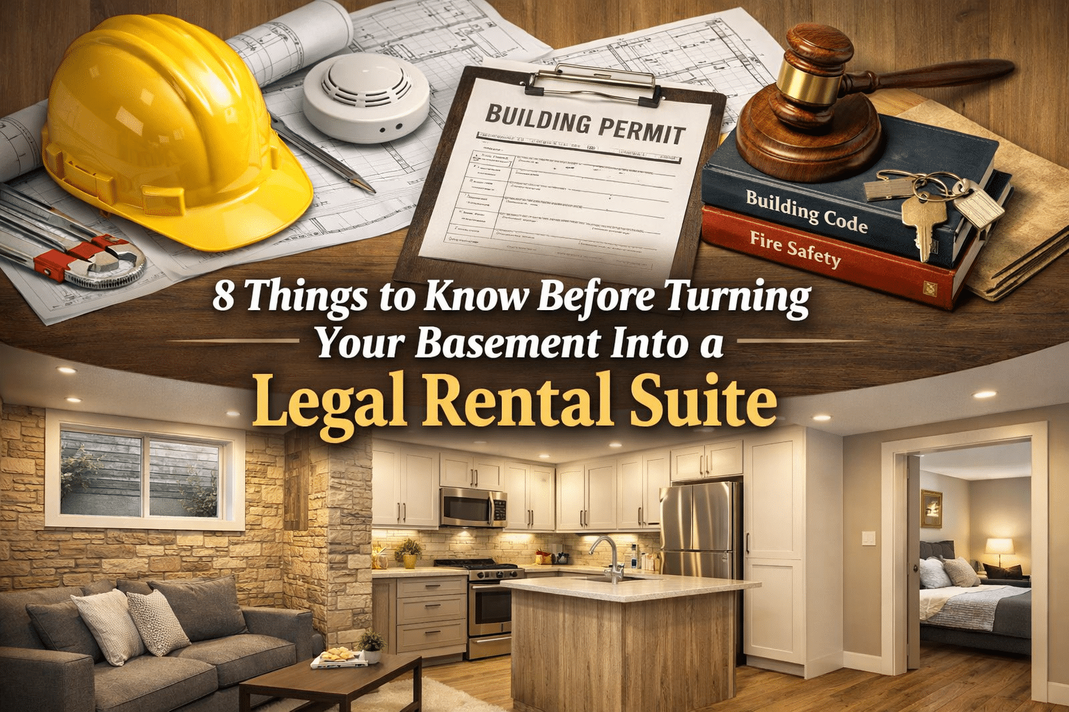 8 Things to know before converting your basement to a rental suite