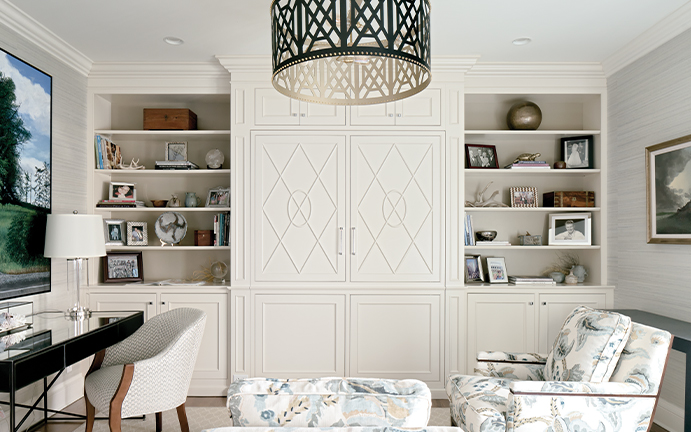 Custom cabinetry for any room in the home.
