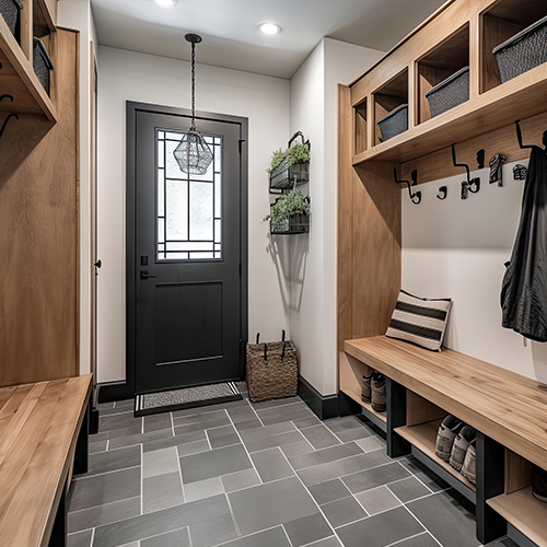 Mudroom Custom Cabinetry