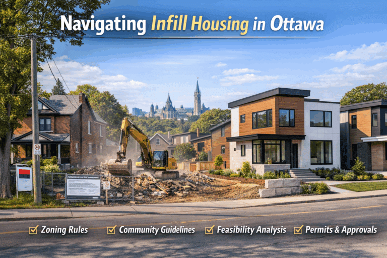 Ottawa Infill Housing Explained: What You Can (and Can’t) Build in Westboro, Hintonburg & The Glebe