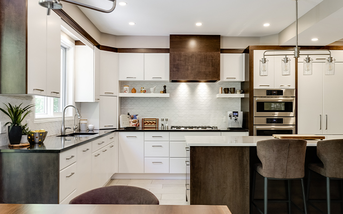 remodeled kitchen