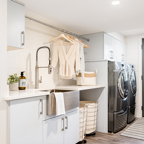 Laundry Room Custom Cabinetry