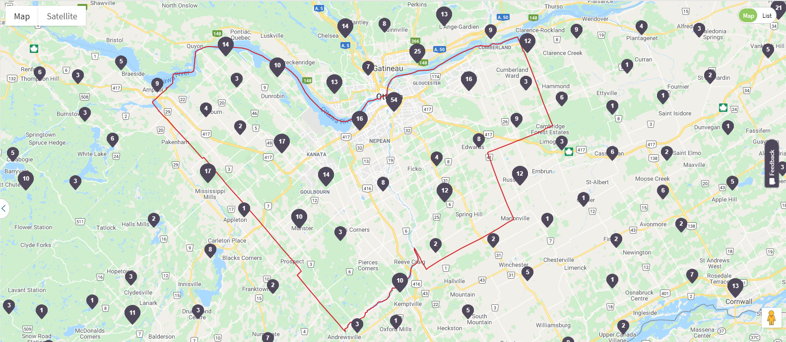 MLS Real Estate Listings Map