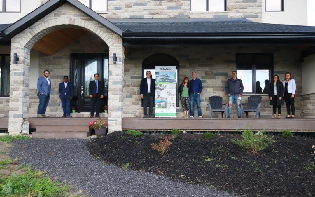 OakWood celebrates becoming a qualified Net Zero Home Builder