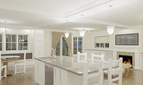 photorealistic 3D renderings